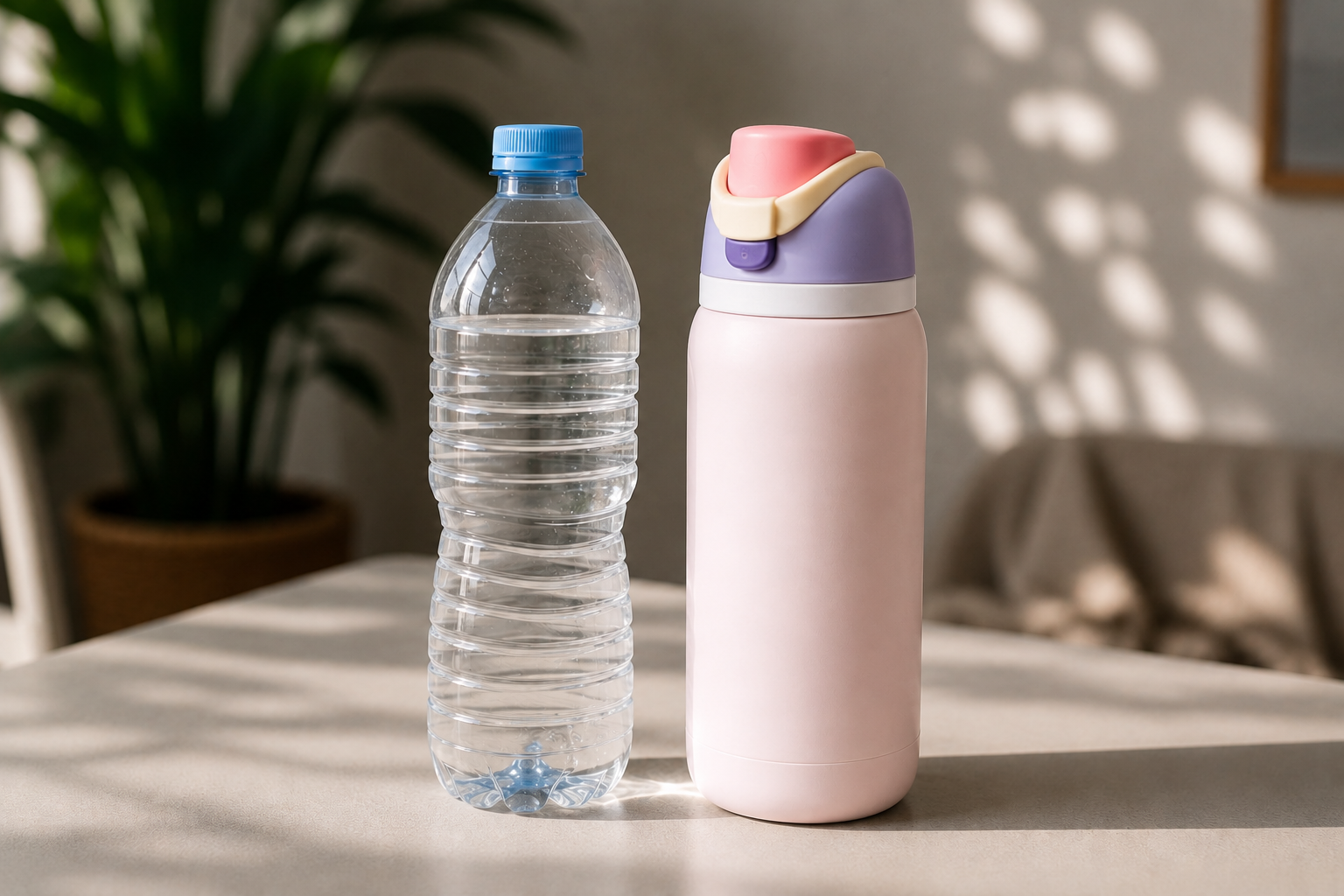 Reusable water bottles